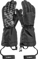 Rękawice narciarskie - Leki RĘKAWICE Pow Swtch Zero Junior black 6.0 - miniaturka - grafika 1