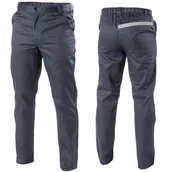 Odzież robocza - Spodnie Męskie Ochronne Robocze Granatowe do Pasa z Odblaskami M 50 Hoegert - miniaturka - grafika 1