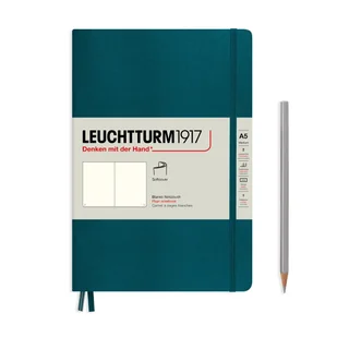 Notatnik Leuchtturm1917 Medium A5, miękka oprawa, gładki, morski - Notesy i bloczki - miniaturka - grafika 1
