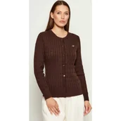 Swetry damskie - Gant Kardigan | Slim Fit | stretch - miniaturka - grafika 1