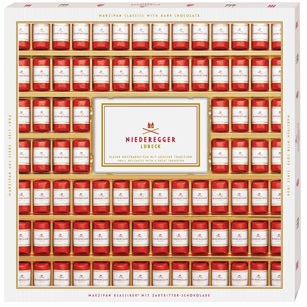 NIEDEREGGER Marzipan Klassiker kolekcja pralin marcepanowych 1075g 86 sztuk