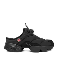 Klapki i japonki damskie - Klapki Reebok EO-INSTAPUMP FURY MULE 100230815 Czarny - miniaturka - grafika 1