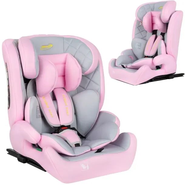 Fotelik samochodowy MILANO 76-150cm Isofix I-size SUMMER BABY różowy