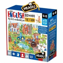 Headu Angielski 100 słów - Farma HEADU - Puzzle - miniaturka - grafika 1