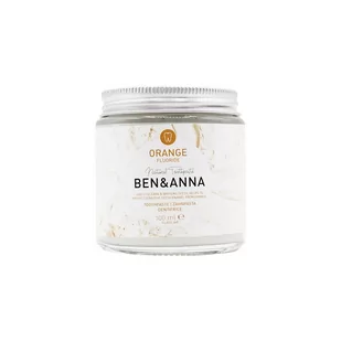 Ben&Anna Ben&Anna Natural Toothpaste naturalna pasta do wrażliwych zębów z fluorem Orange 100ml - Pasty do zębów - miniaturka - grafika 1