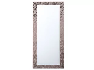 Beliani Lustro ścienne brązowe 50 x 130 cm MARANS - Lustra - miniaturka - grafika 1