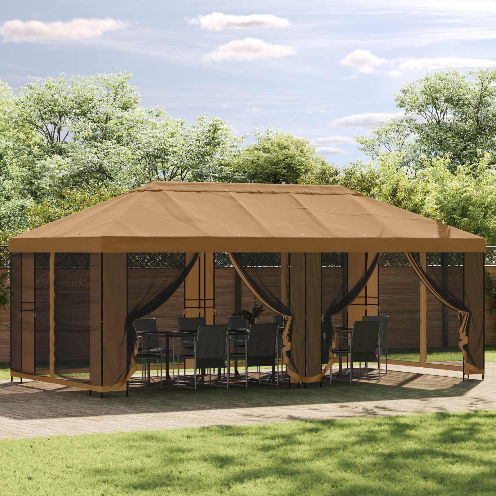 vidaXL 6 x 3 m Stal