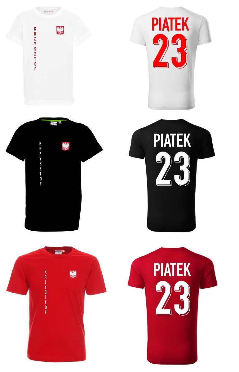 Koszulka Polska Krzysztof PIĄTEK 23 jr