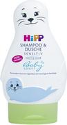 Kosmetyki kąpielowe dla dzieci - Hipp BABY SANFT Żel-foczka do mycia ciała i włosów 200 ml - miniaturka - grafika 1