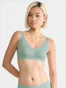 Biustonosze - Sloggi Biustonosz bezfiszbinowy Zero Feel Bliss 10219688 Zielony - miniaturka - grafika 1