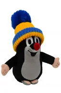 Maskotki i pluszaki - Mu Brno Maskotka pluszowa Krecik w niebiesko-żółtej czapeczce 13 cm - miniaturka - grafika 1