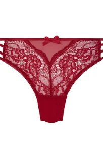 Hunkemöller Brazyliany Belle Czerwony - Majtki damskie - miniaturka - grafika 1