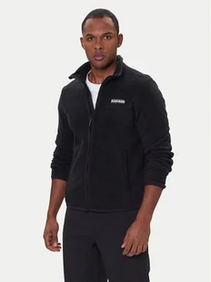 Napapijri Polar T-Dergana NP0A88V1 Czarny Regular Fit - Bluzy męskie - miniaturka - grafika 1