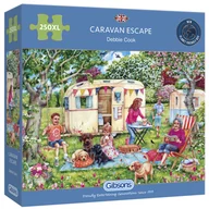 Puzzle - G3 Gibsons Puzzle 250 XL Czas na kemping Gibsons - miniaturka - grafika 1