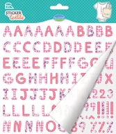 Zabawki kreatywne - Aladine Naprasowywanka Alfabet Czerwony - miniaturka - grafika 1