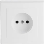 Gniazdka elektryczne - Timex JOWISZ Gniazdo pojedyncze b/u natynkowe białe GNt-15 Jw - miniaturka - grafika 1