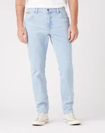 Spodnie męskie - Wrangler Texas Taper Męskie Spodnie Jeansowe Whitewater W12Tjx31R-W33 L34 - miniaturka - grafika 1