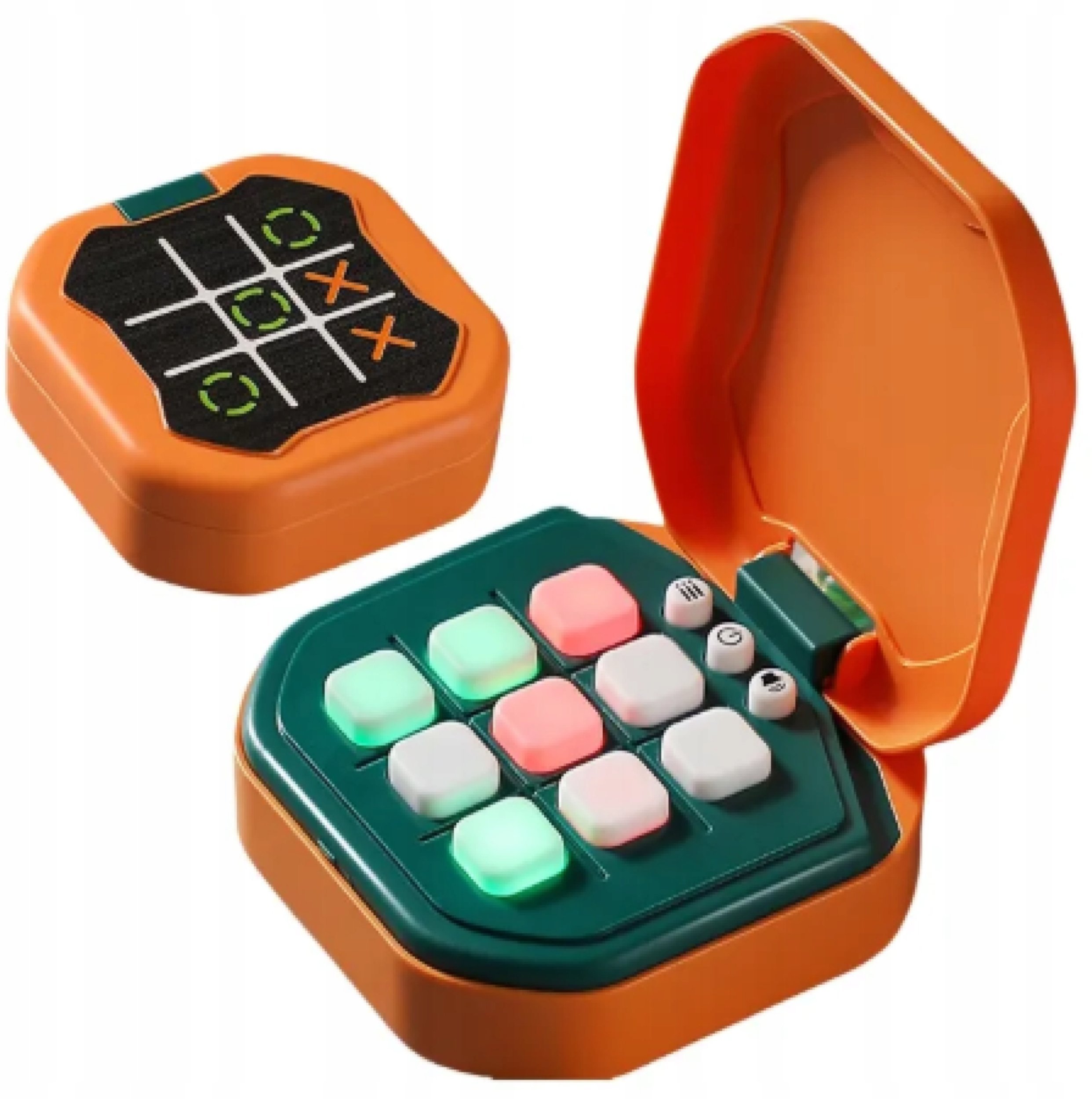 ELEKTRONICZNA GRA W KÓŁKO I KRZYŻYK 9w1 KIESZONKOWA LOGICZNA WIELOFUNKCYJNA