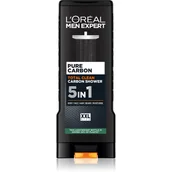 Żele pod prysznic dla mężczyzn - L'OREAL Men Expert Pure Carbon żel pod prysznic 5w1 400ml - miniaturka - grafika 1