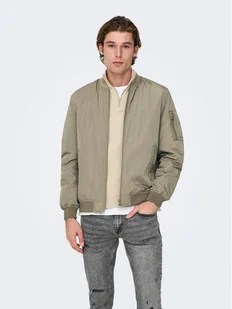 Only & Sons Kurtka bomber Joshua 22023287 Beżowy Regular Fit - Kurtki męskie - miniaturka - grafika 1