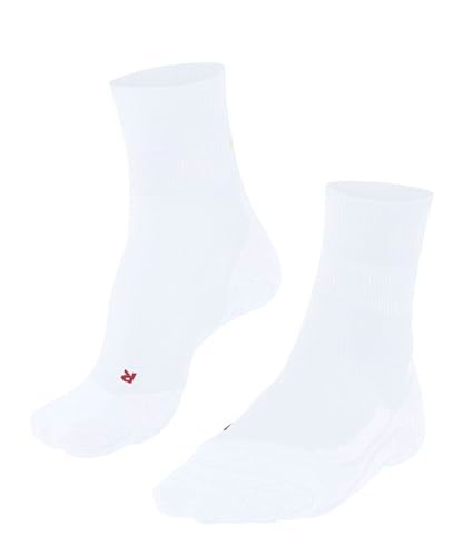 FALKE Kobiety Skarpety do biegania RU Compression Stabilizing W So materiał funkcjonalny lyocell kompresyjne1 Para, Biały White 2000, 41-42