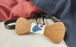 Mucha - dla chłopca - Krawaty i muchy męskie - miniaturka - grafika 1