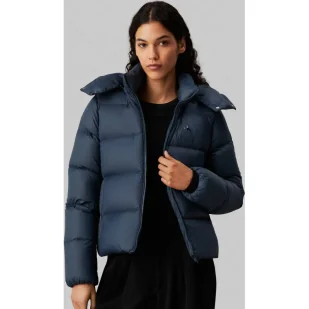 CALVIN KLEIN JEANS Puchowa kurtka Regular Fit - Kurtki damskie - miniaturka - grafika 1