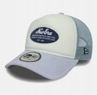 Czapki i chusty sportowe męskie - Czapka z daszkiem New Era Oval Foam Patch 9FORTY r.uniwersalny niebieski - miniaturka - grafika 1