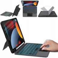 Etui do tabletów - Etui z klawiaturą QWERTZ ROOFEI do iPada 10,2 cala iPad Air 3 i Pro 10,5 - miniaturka - grafika 1