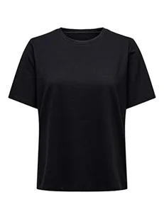 ONLY Women's ONLONLY S/S Tee JRS NOOS Top, czarna, XS, czarny, XS - Koszulki i topy damskie - miniaturka - grafika 1