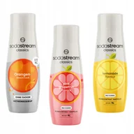 Syropy i koncentraty owocowe - Zestaw 3 koncentratów Sodastream Orange Zero + Grapefruit + Lemonade - miniaturka - grafika 1