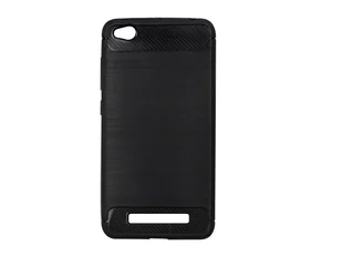 NoName Etui Carbon XiaoMi Redmi 4A czarny/blac k - Etui i futerały do telefonów - miniaturka - grafika 1