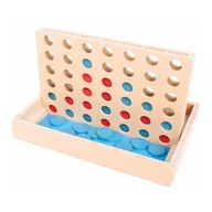 Gry planszowe - Bigjigs Toys Cztery pod rząd - miniaturka - grafika 1