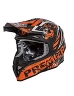 Kaski motocyklowe - PREMIER HELM EXIGE ZX 3, czarny/pomarańczowy, M - miniaturka - grafika 1