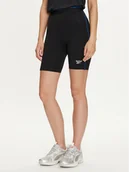 Spodenki damskie - Reebok Szorty sportowe Rie Bike Short 100037097 Czarny Slim Fit - miniaturka - grafika 1