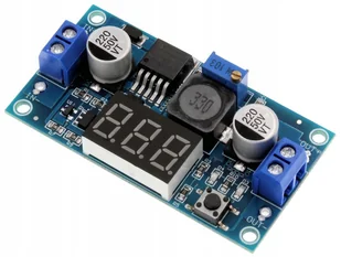 Przetwornica DC Step-Down LM2596 woltomierz LED 3A - Pozostałe akcesoria sieciowe - miniaturka - grafika 1