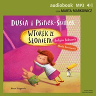 Audiobooki dla dzieci i młodzieży - Dusia i Psinek-Świnek. Wtorek ze słoniem. Tom 7 - miniaturka - grafika 1