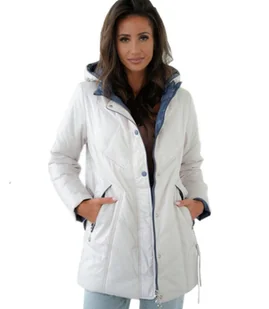 Damska kurtka ciepła przejściowa Elegancka Kaptur Na jesień RÓŻA-50 - Kurtki damskie Damska kurtka ciepła przejściowa Elegancka Kaptur Na jesień RÓŻA-50 - Kurtki damskie - miniaturka - grafika 1