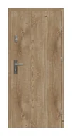 Drzwi zewnętrzne - PERFECT DOOR Drzwi wewnętrzne wejściowe Basic Set Dąb Wiosenny 80 prawe - miniaturka - grafika 1