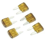 Bezpieczniki elektryczne - Bezpieczniki płytkowe MINI 100 szt 7,5A 100x X44-0473 25 - miniaturka - grafika 1