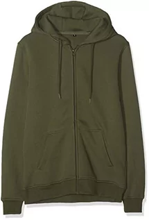 Kurtki męskie - Build Your Brand Męska kurtka Heavy Zip Hoody bluza z kapturem z zamkiem błyskawicznym, bluza z kapturem dla mężczyzn w wielu kolorach, rozmiary S - 5XL, zielony (Olive 00176), XXL - grafika 1