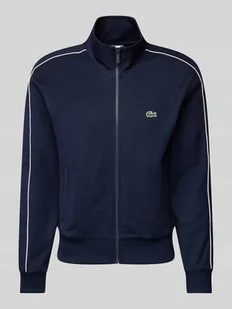Bluza rozpinana z detalem z logo - Koszulki męskie - miniaturka - grafika 1