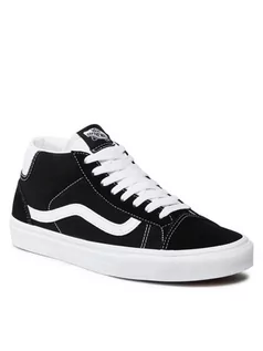 Trampki damskie - Vans Tenisówki Mid Skool 37 VN0A3TKF6BT1 Czarny - grafika 1