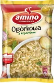 Zupy w płynie - Amino Zupa instant Ogórkowa z koperkiem 61 g - miniaturka - grafika 1