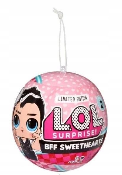 Mała Laleczka Lol Omg seria Valentines Tough Guy niespodzianka Dziewczęca