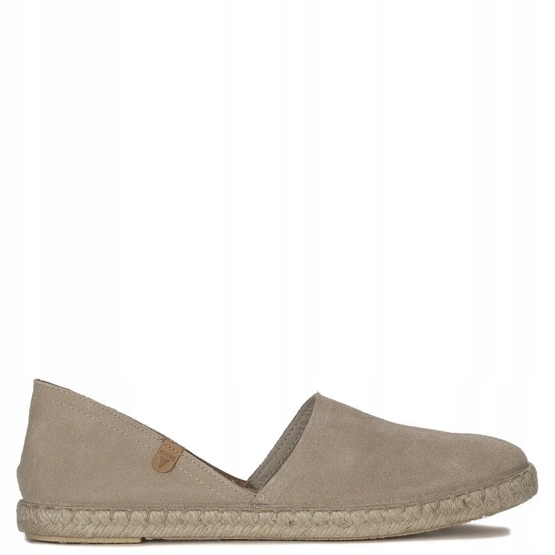 Verbenas Carmen Espadryle Zamszowe Beżowe CARMEN-SER-CRUDO r.36