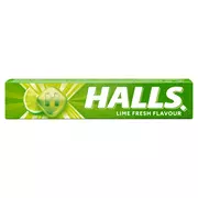 Cukierki - Halls Cukierki o smaku limonki 33,5 g - miniaturka - grafika 1