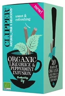 Herbata - Clipper (herbaty) HERBATKA Z LUKRECJĄ I MIĘTĄ PIEPRZOWĄ BIO 30 g (20 - miniaturka - grafika 1