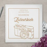 Albumy fotograficzne - Duży album na zdjęcia z grawerem dla dziadków - miniaturka - grafika 1