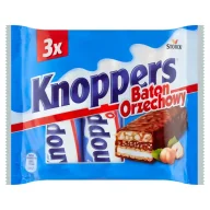 Batoniki - Knoppers - Baton waflowy z kremem mlecznym - miniaturka - grafika 1